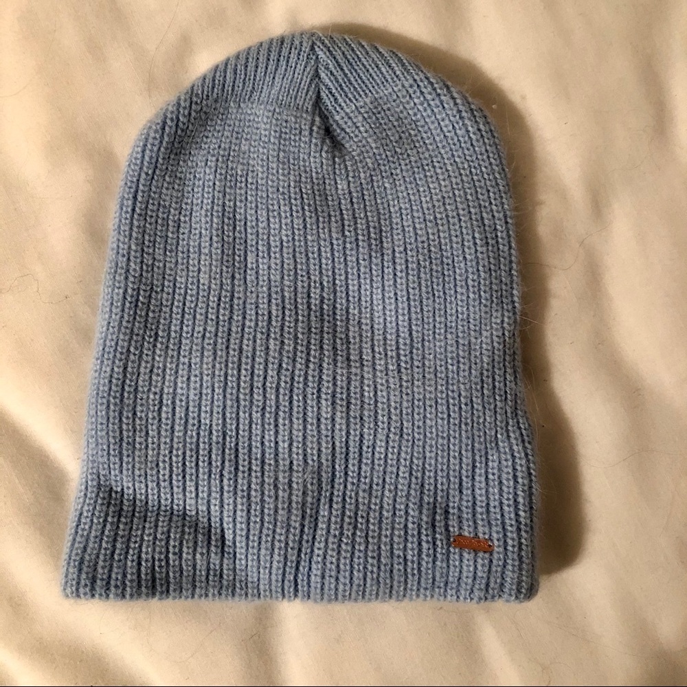 Free People Light Blue Beanie